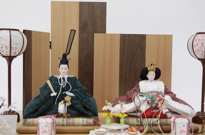 京雛　親王 12□京雛 大橋弌峰 七番 雛人形 親王 日本人形 紙箱 ひな人形